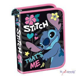 Piórnik dwuklapkowy bez wyposażenia Stitch That"s Me 696466 Majewski