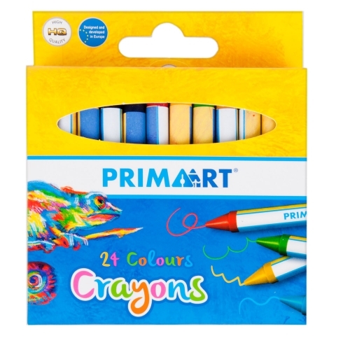 Kredki wosk. 24kol. Prima Art Starpak 447733