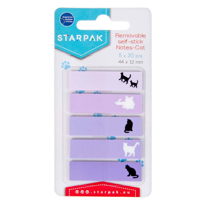 Zakładki indek. 12x44 Cat STK 449405 Euro-Trade