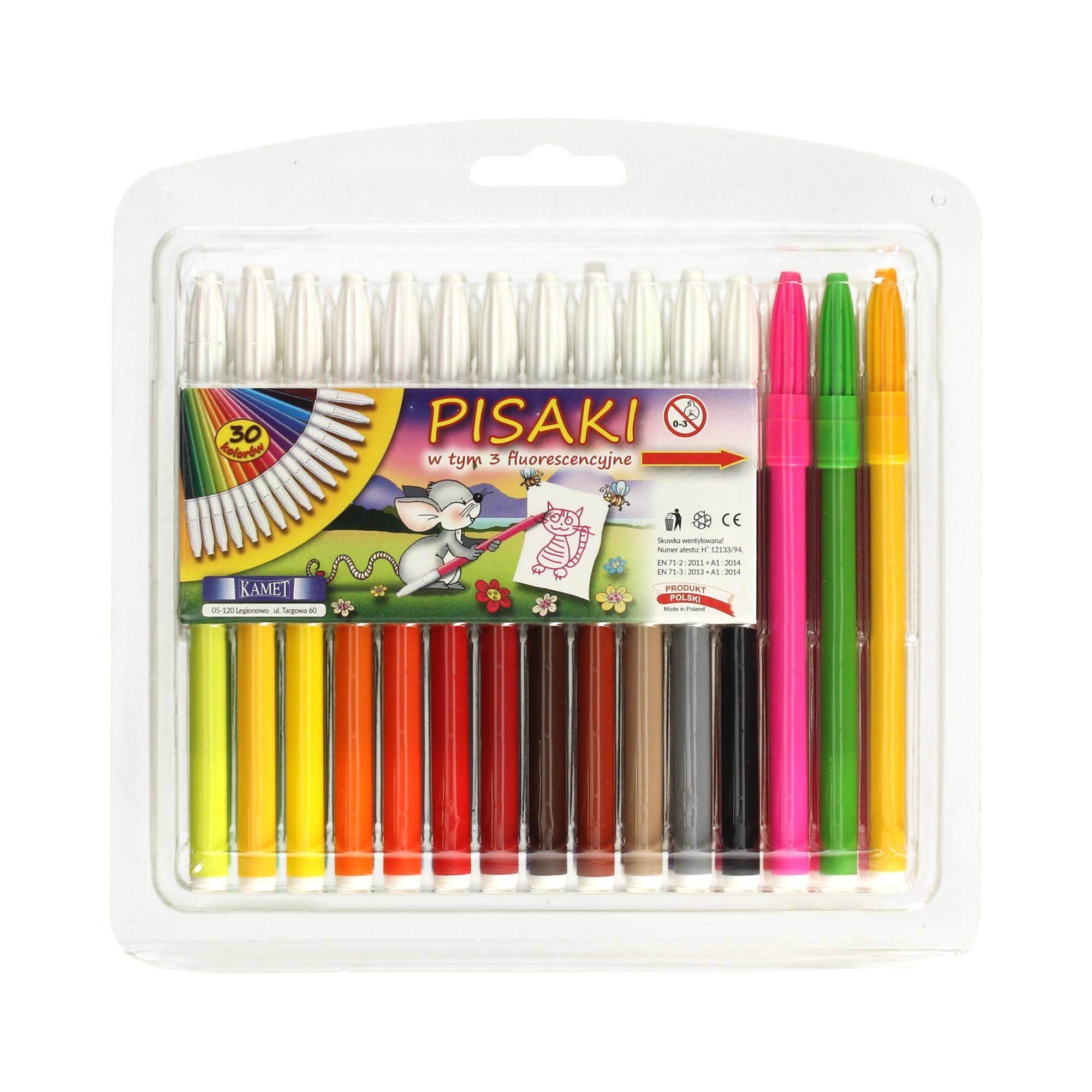 Pisaki Kamet (30 kol) etui  KM5018