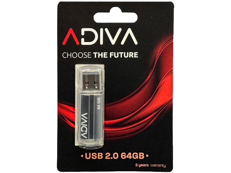 Pamięć USB 2.0 64GB Adiva ADIVAPEN64GB2.0 (pendrive)