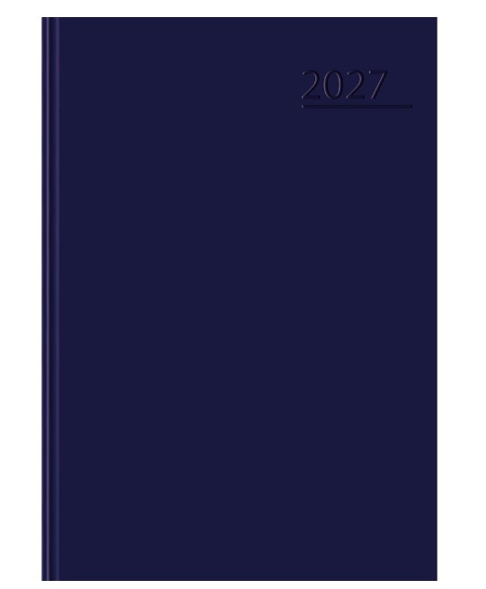 Kalendarz książkowy dzienny A5 Top Basic DTP granat 400213580