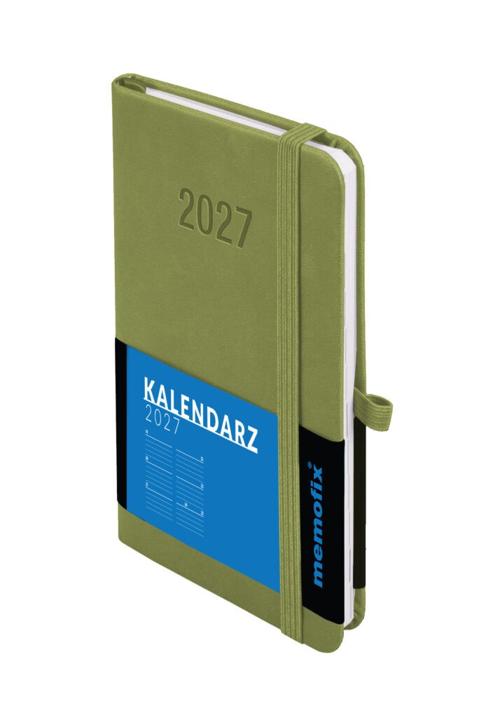 Kalendarz B6 Memofix tygodniowy jasno zielony Antra