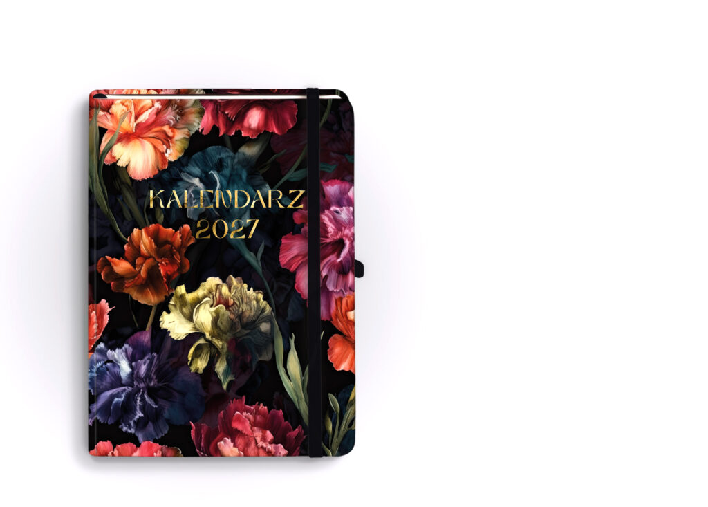 Kalendarz A6 Botanical tygodniowy Carmen Antra