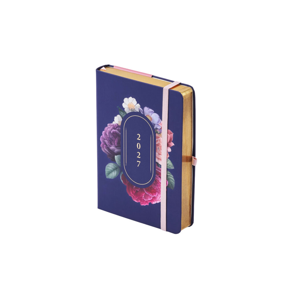 Kalendarz B6 Botanical dzienny Blask Antra