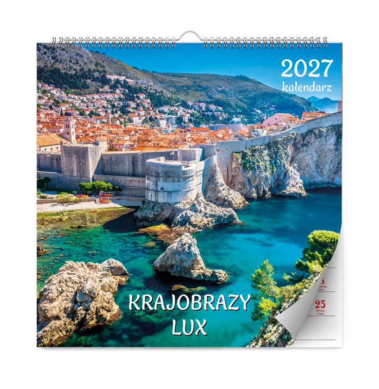 Kalendarz ścienny Krajobrazy Lux Kalpol
