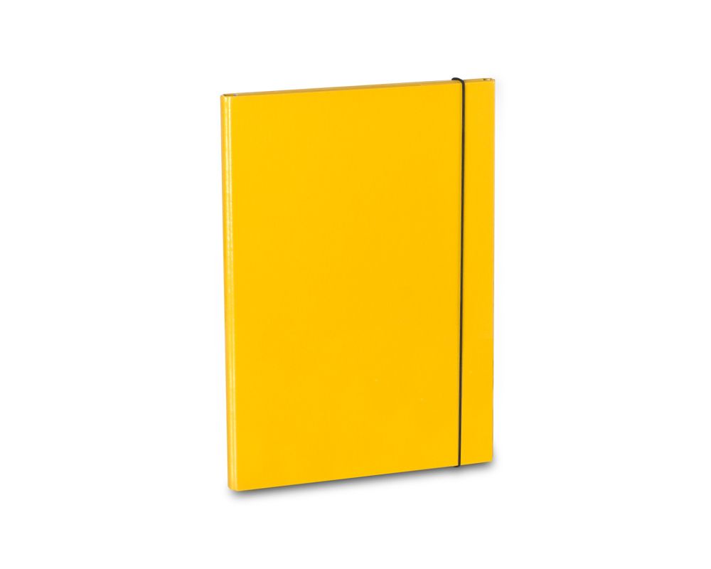 Teczka skrzydłowa z gumką A4 2cm żółta Vaupe 322/08