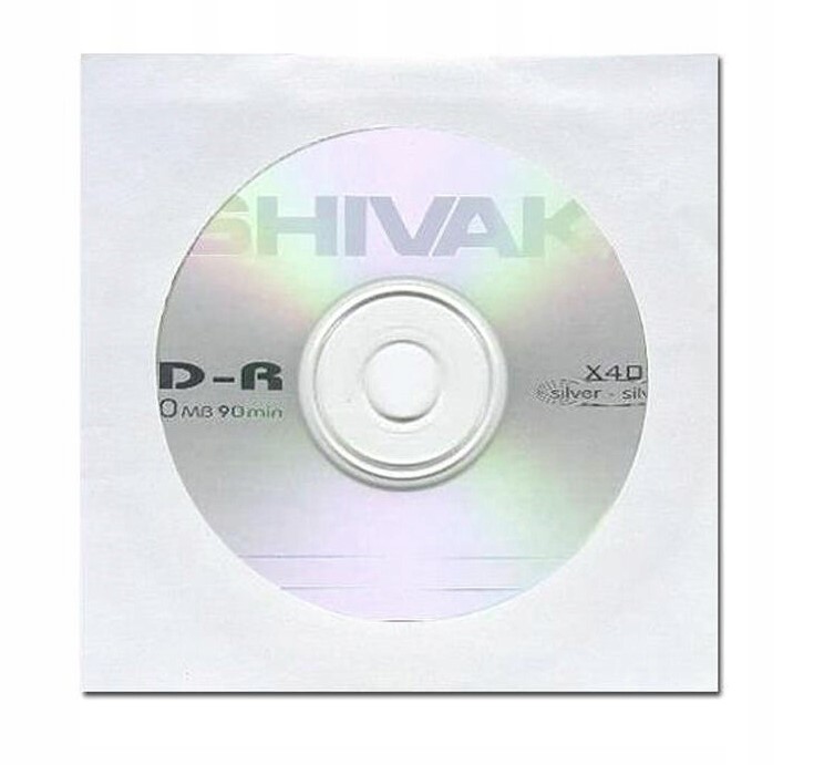 Płyta CD-R Shivaki 700mb koperta