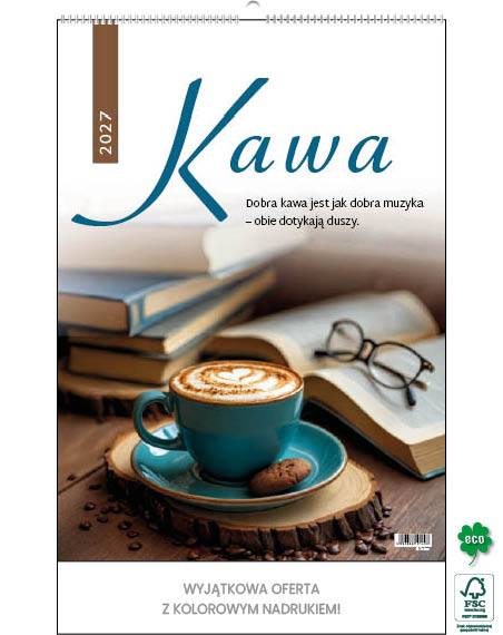 Kalendarz wieloplanszowy standard Kawa WP140 Jotan