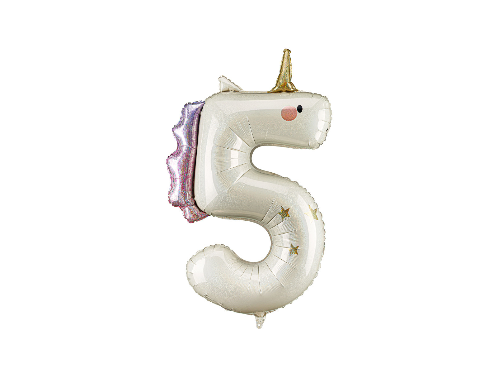 Balon foliowy Cyfra "5" Jednorożec 93cm FB359-5 PartyDeco