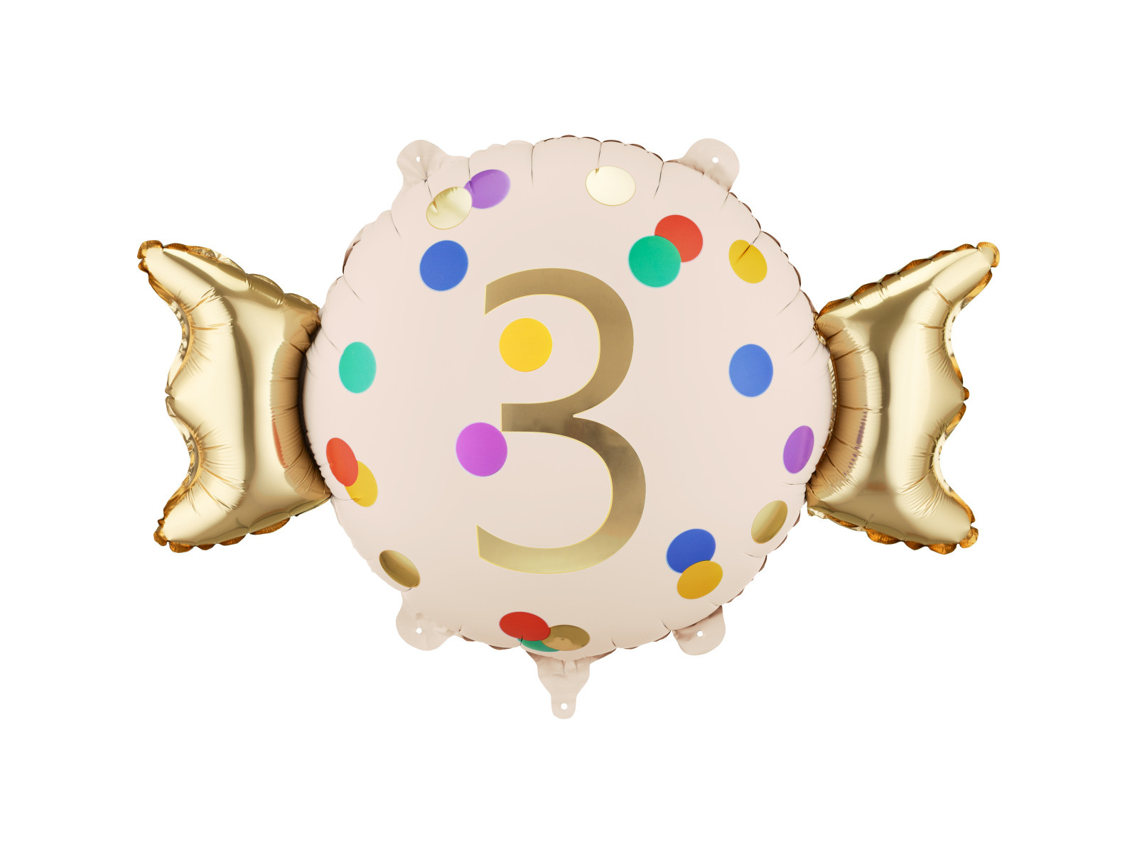 Balon foliowy Cukierek "3" 61x37cm FB387-3 PartyDeco