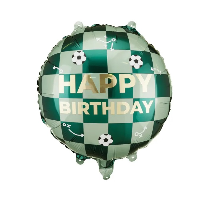Balon foliowy "Happy Birthday" piłki 35x35cm FB296 PartyDeco