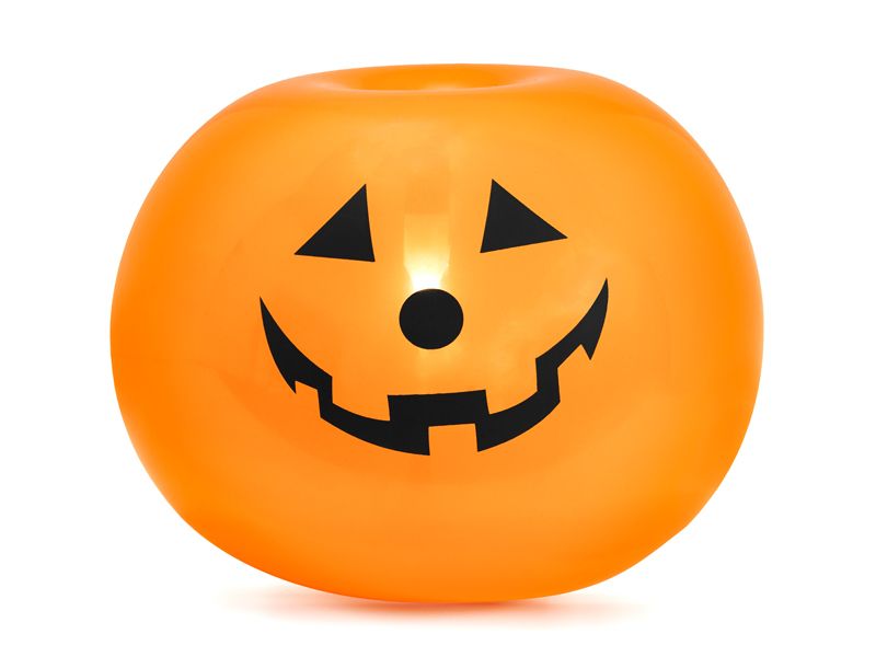 Balony świecące Dynie 25cm 5szt PLB1 Halloween PartyDeco