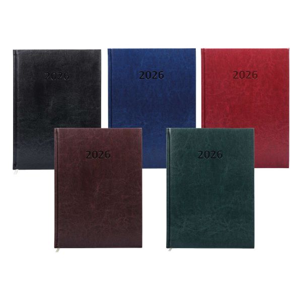 Kalendarz książkowy A4 dzienny Agenda 2997 TOMPRESS