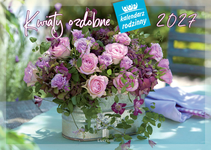 Kalendarz rodzinny KWIATY OZDOBNE LUCRUM WL02