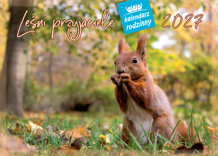 Kalendarz rodzinny LEŚNI PRZYJACIELE LUCRUM WL07
