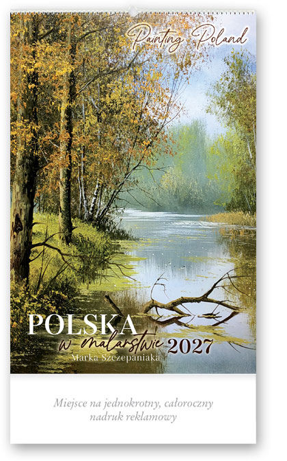 Kalendarz reklamowy RW08 Polska w malarstwie Lucrum