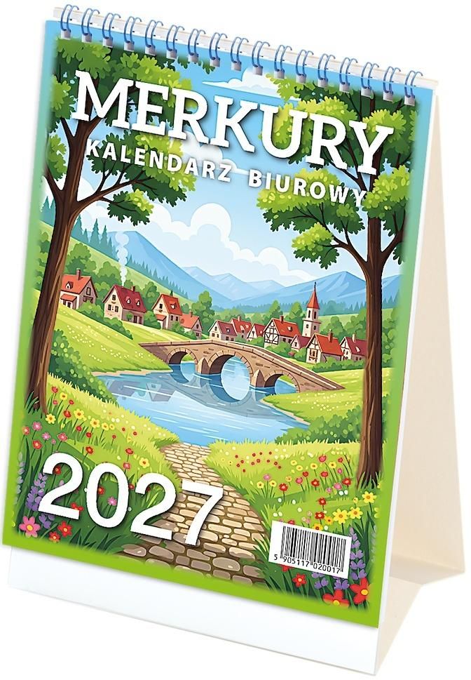 Kalendarz biurkowy Telegraph Merkury H5