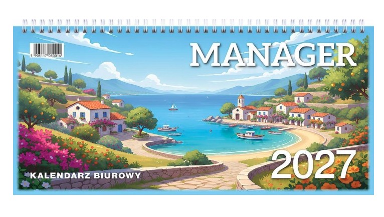 Kalendarz biurkowy Telegraph Manager H3