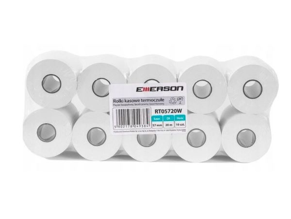 Rolka termiczna 57mm x20m RT5720 (10) Papirus II
