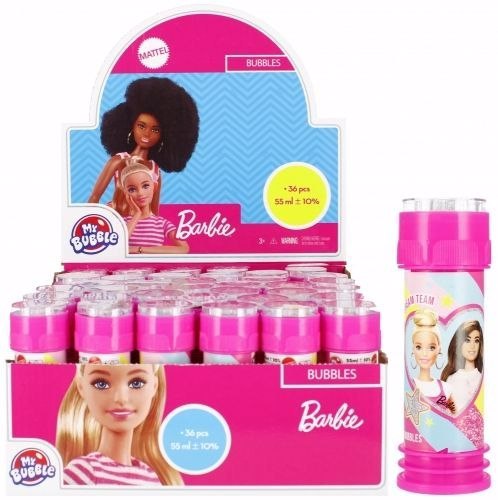 Bańki mydlane Barbie 55ml 2024 MY BUBBLE 528949