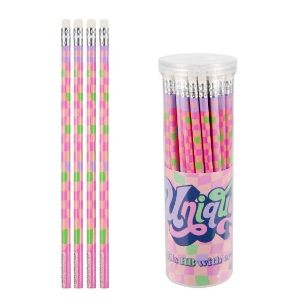 Ołówek z gumką HB Unique 536329 Starpak