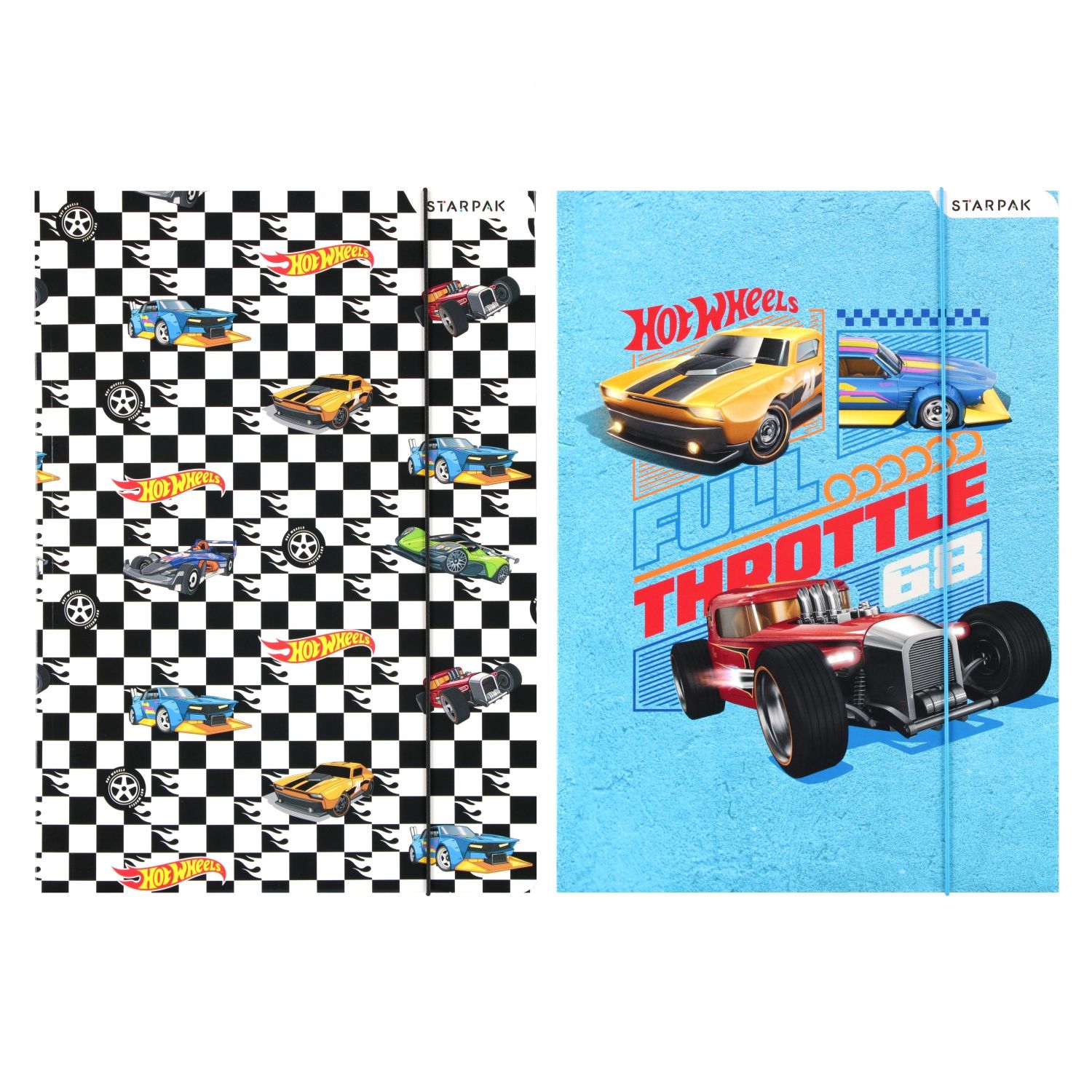 Teczka A4 z gumką Hot Wheels 553851 Starpak