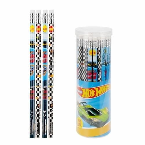 Ołówek z gumką HB Hot Wheels 559674 Starpak