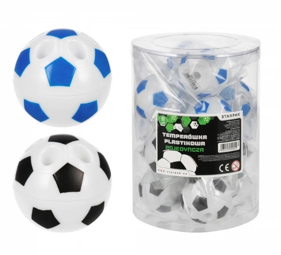 Temperówka z pojemnikiem Football 572249 Starpak