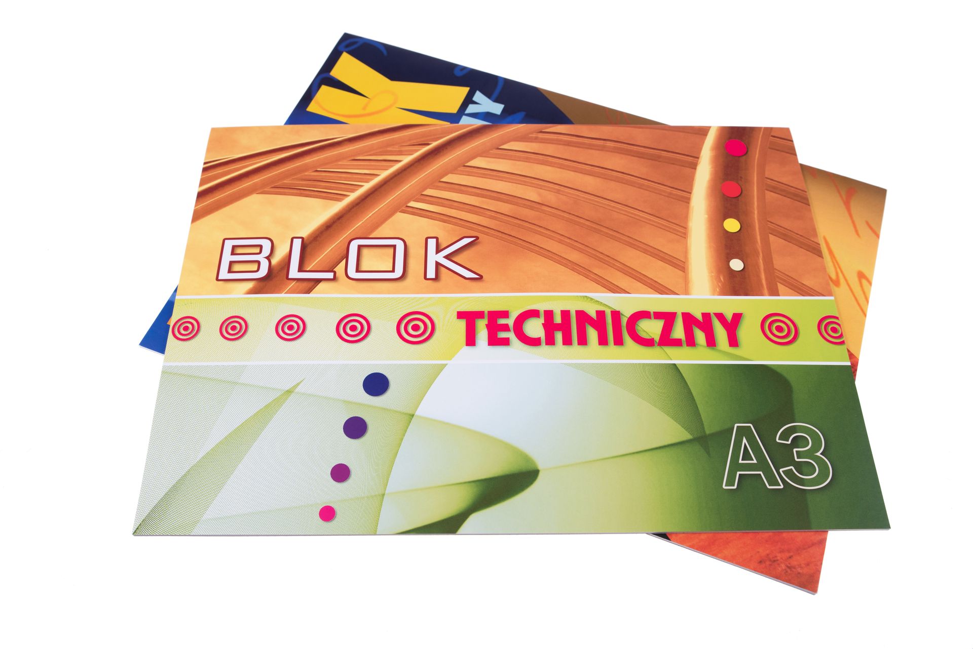 Blok techniczny A3 10k. biały Kreska