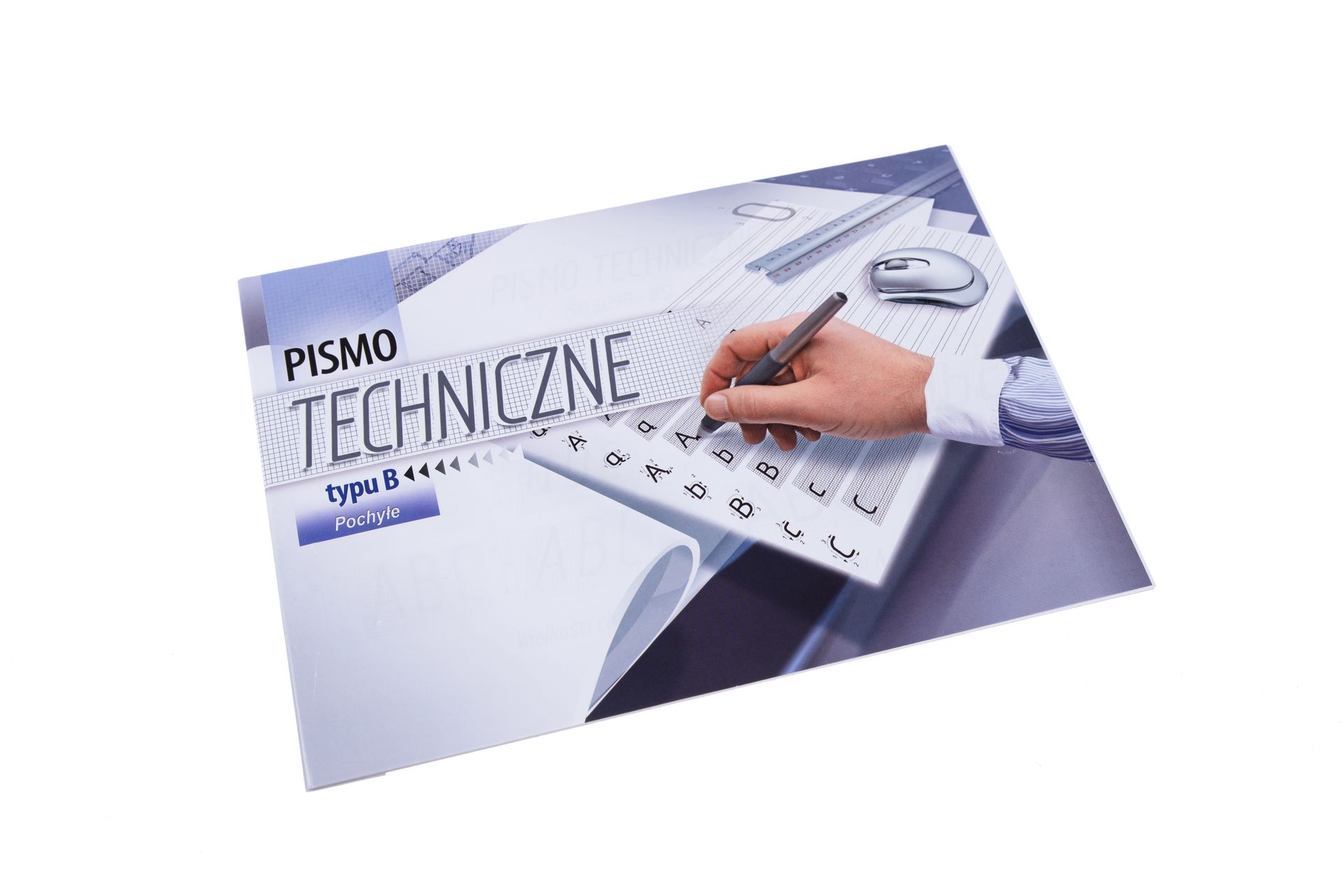 Blok A4 do pisma technicznego pochyłego typu B Kreska