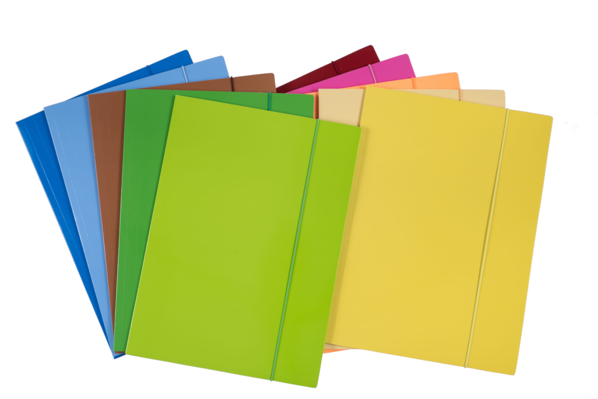 TECZKA Z GUMKĄ  A4 PASTEL (1szt)  JKP  KRESKA