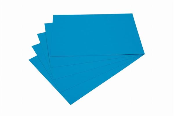 Karton A4 (20) niebieski Kreska