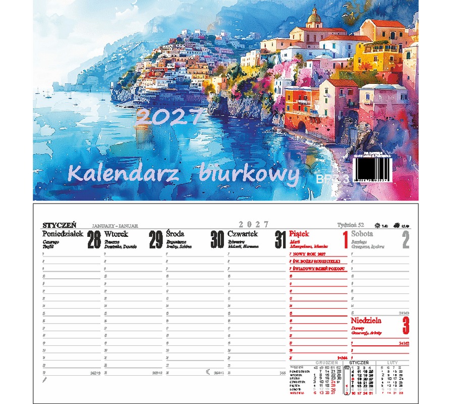 Kalendarz biurkowy 135x260 Darrieus (963034)