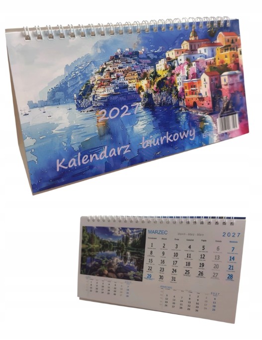 Kalendarz stojacy biurkowy LUX 115x225 [3195] DARRIEUS (BPZ)