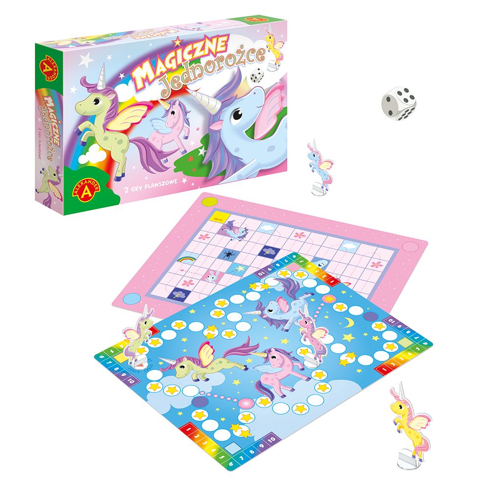 Gra planszowa rodzinna- Magiczne jednorożce 2689 Alexander