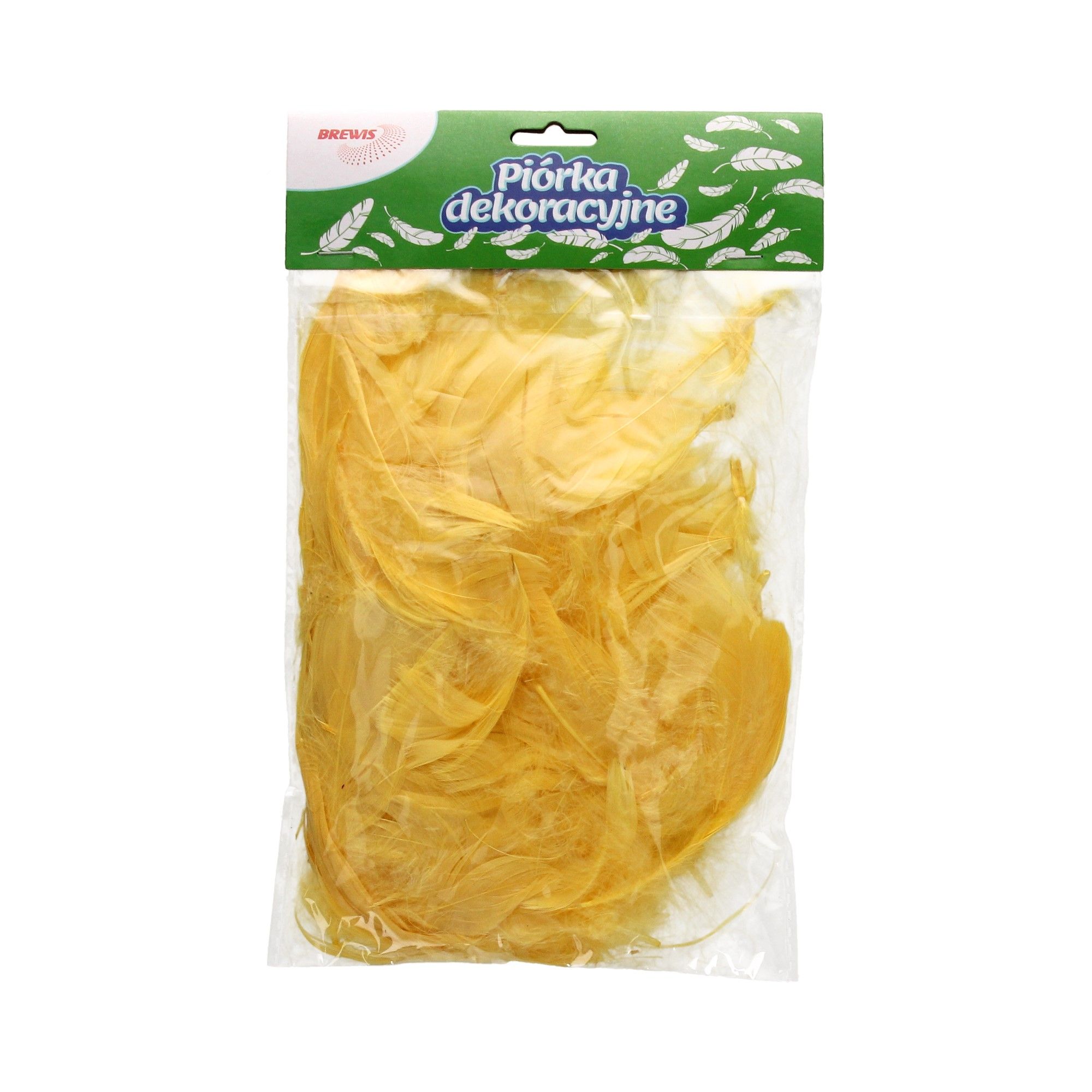 Piórka 7g (5-12cm) P7-20 żółty żonkilowy Brewis
