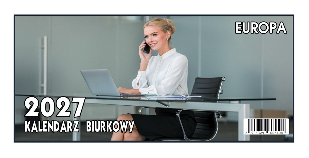 Kalendarz biurkowy Beskidy Europa B4