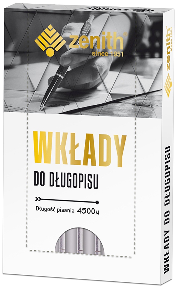 Wkład długopisu Zenith 4/20szt. niebieski