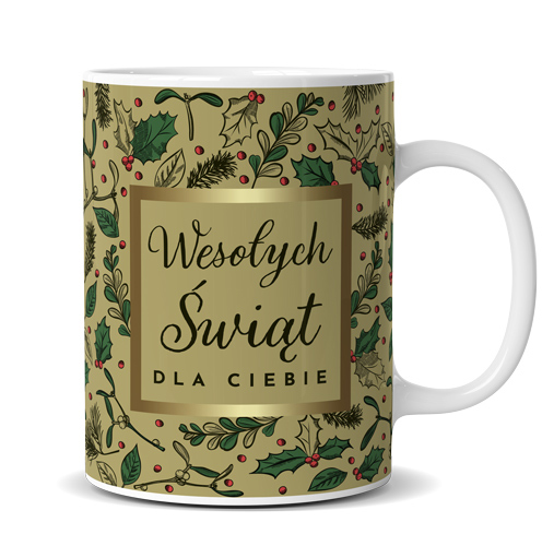 Kubek świąteczny Premium Q 1061 BN Passion Cards