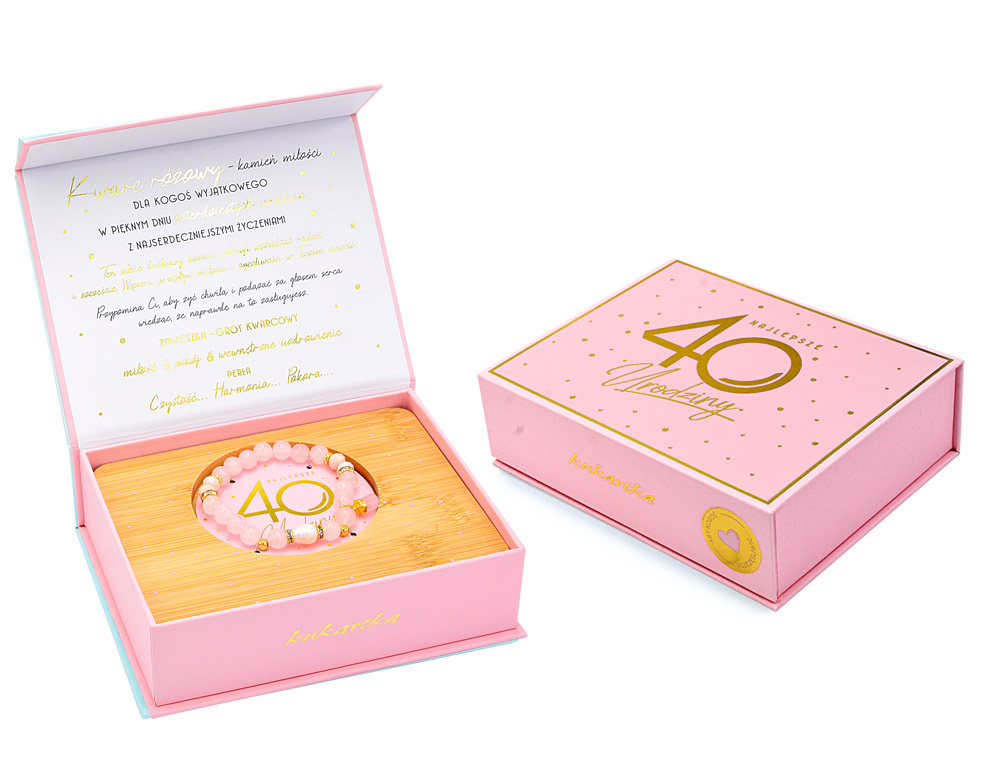Bransoletka BRC-12 na 40 urodziny Passion Cards