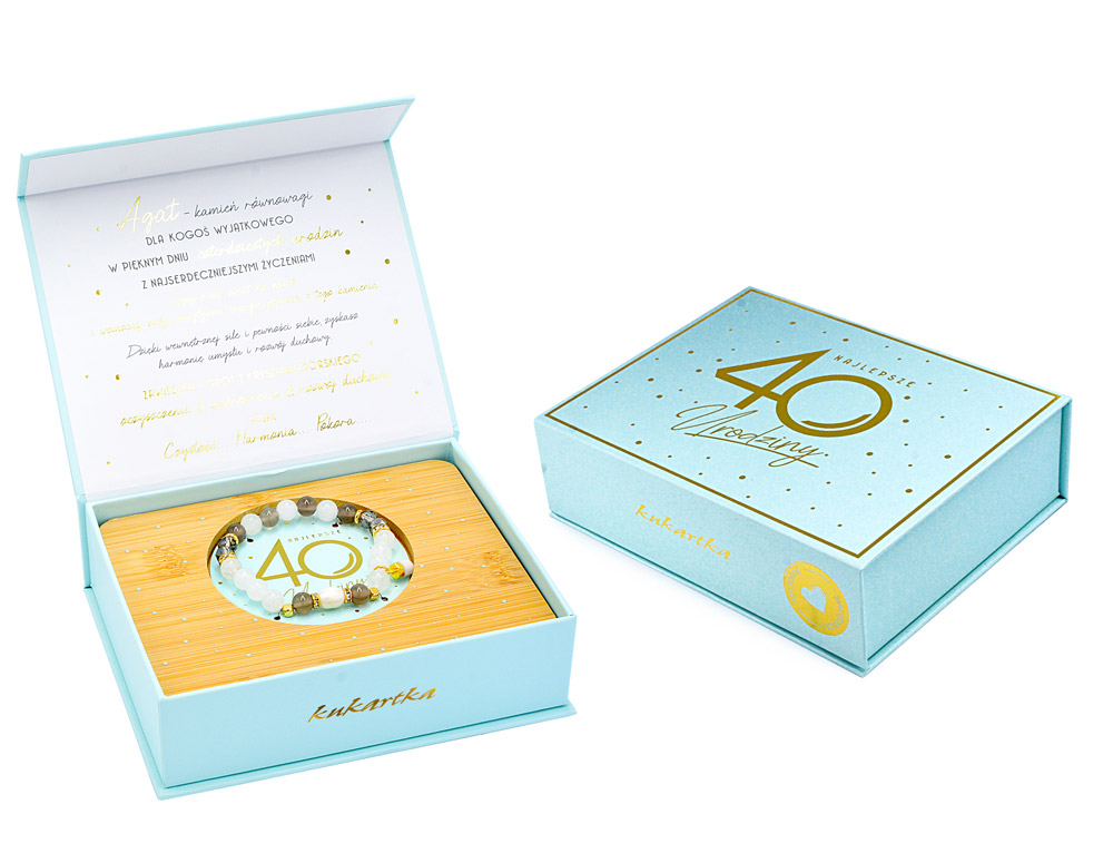 Bransoletka BRC-13 na 40 urodziny Passion Cards