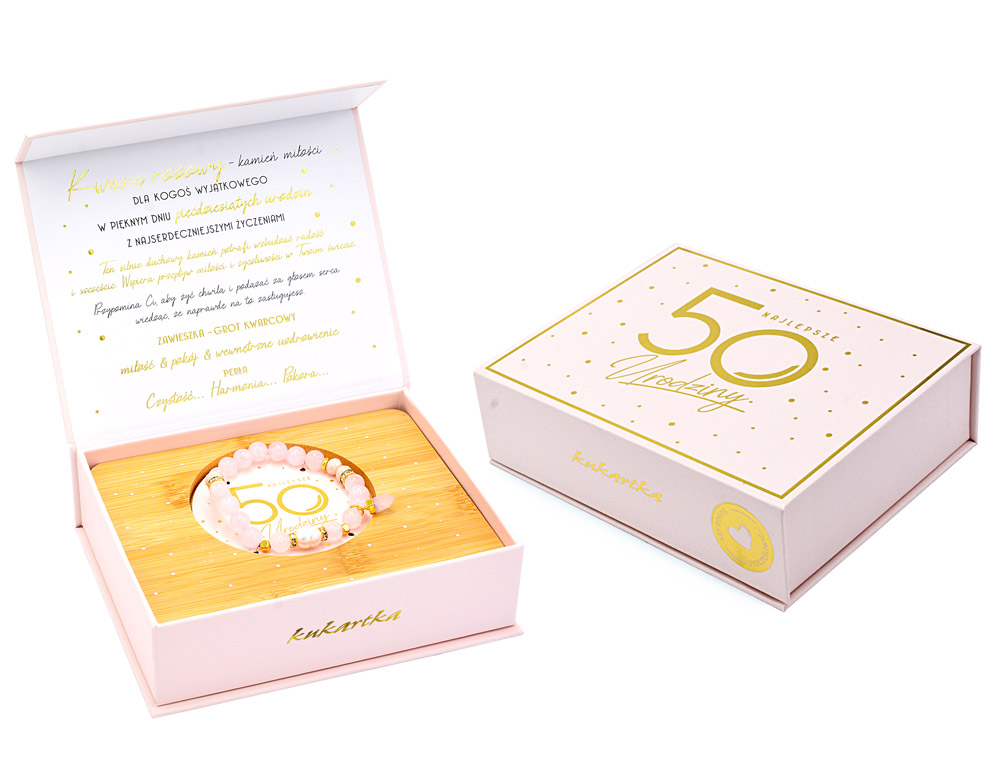 Bransoletka BRC-14 na 50 urodziny Passion Cards