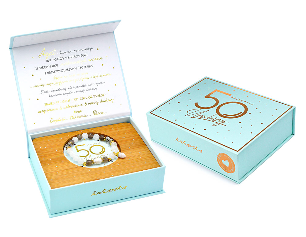 Bransoletka BRC-15 na 50 urodziny Passion Cards