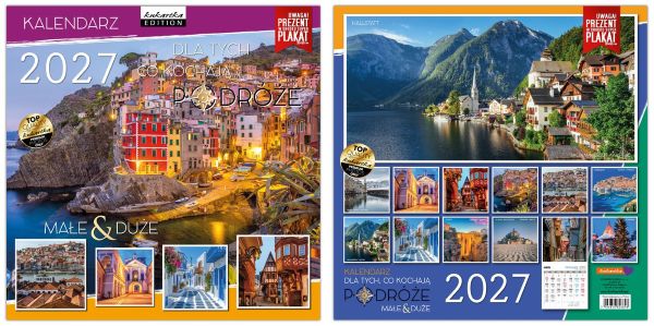 Kalendarz Classic Q Podróże Passion Cards
