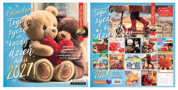 Kalendarz Classic Q Życzenia Passion Cards