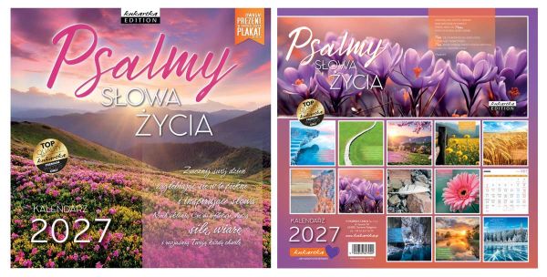 Kalendarz Classic Q Psalmy Słowa Życia Passion Cards