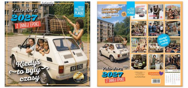 Kalendarz Classic Q Kiedyś to Było Passion Cards