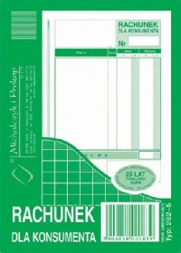 Rachunek dla konsumenta MiP 262-5 A6