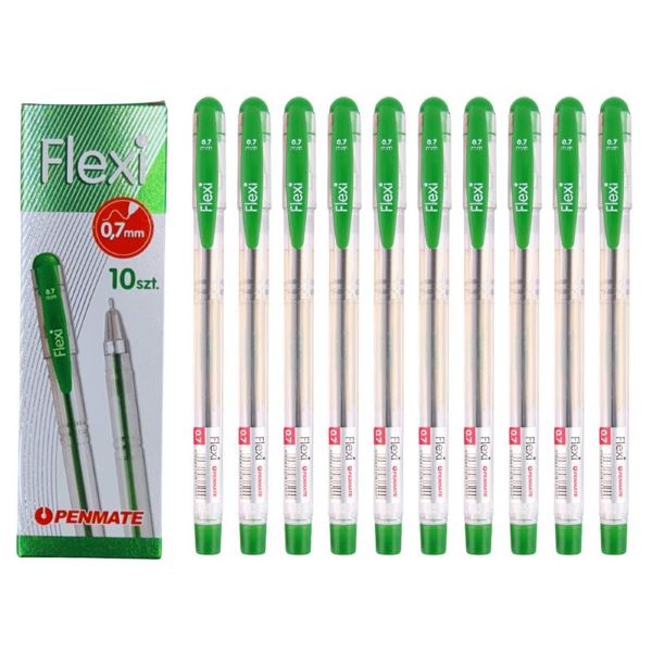 Długopis Flexi zielony  Penmate
